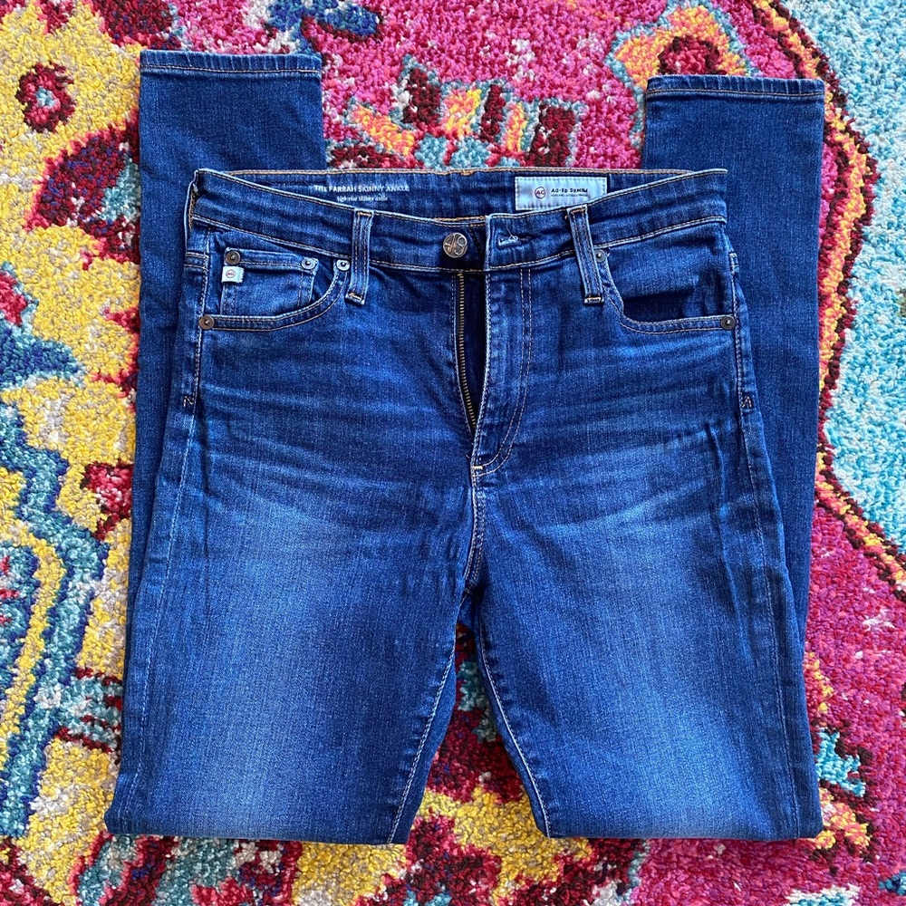 -AG The Farrah high rise skinny ankle